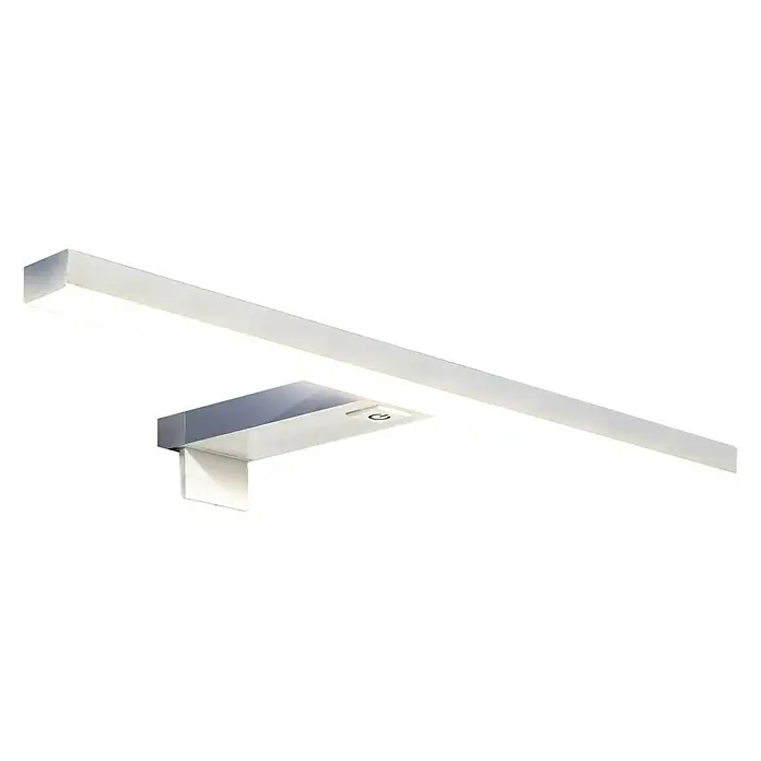 Aplique LED para espejo Leo 30 cm - 8 kW, Blanco, L x An x Al: 13 x 30 x 4,2 cm - Vista angular