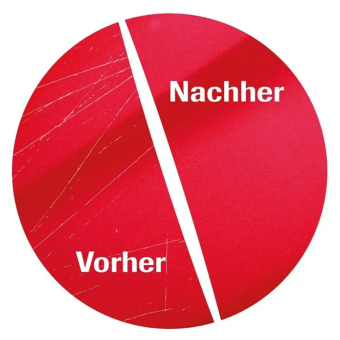 Kratzer-Entferner Platinum 20 Sec - Geeignet für: Autos, 2 -tlg. - Anwendungsbeispiel