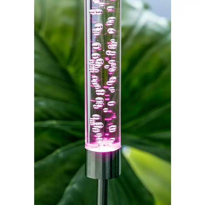 BAUHAUS Solarleuchte Bubble RGB BH - LED, 0,06 W, RGB-Farbsteuerung - Detailaufnahme