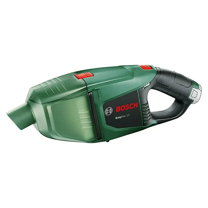 Bosch Akku-Handstaubsauger EasyVac 12 - 12 V, Li-Ionen, Ohne Akku, Luftmenge: 1.200 l/min - Diagonale Ansicht
