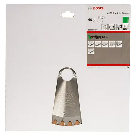 Bosch  Kreissägeblatt Optiline Wood