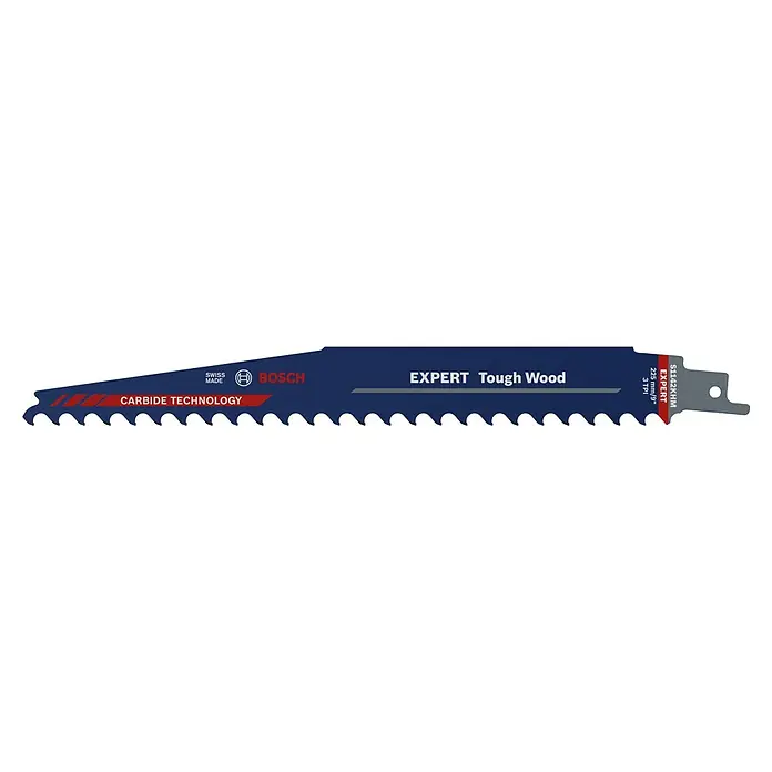 Bosch Expert Säbelsägeblatt Tough Wood S 1242 KHM - 1 Stk., Länge: 225 mm - Vorderansicht