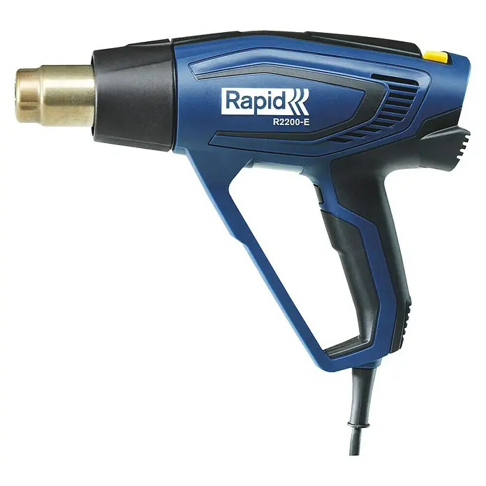 Rapid Heißluftgebläse R2200-E - 2.200 W, Temperaturbereich: 60 °C - 650 °C - Linke Seitenansicht