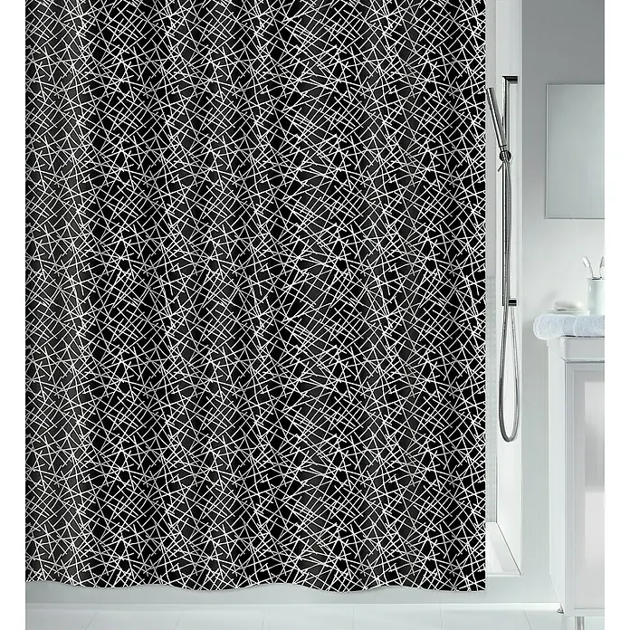 Spirella Duschvorhang Lines - 180 x 200 cm - Stimmungsaufnahme