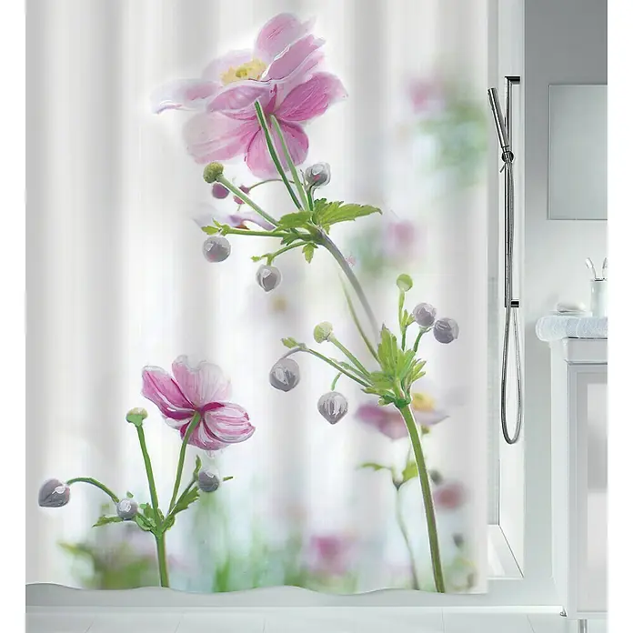 Spirella Duschvorhang Anemone - 180 x 200 cm - Stimmungsaufnahme