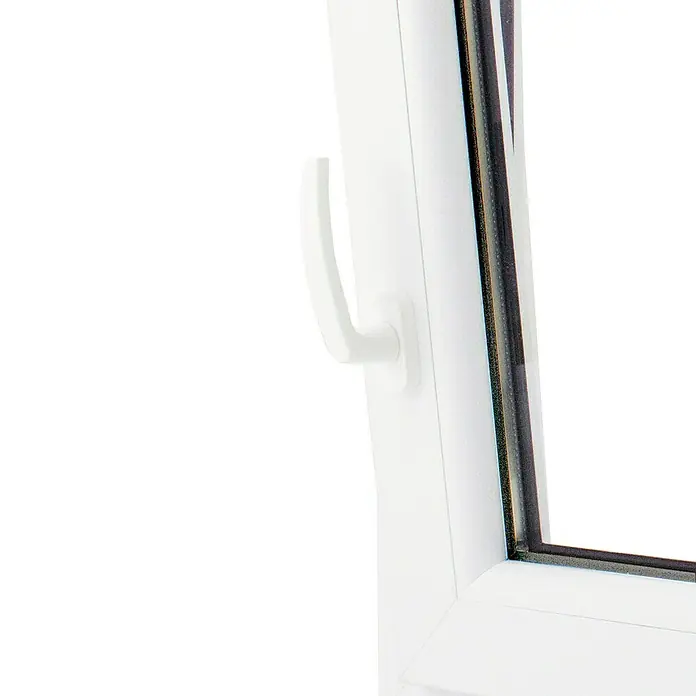 Fenstergriff - Kunststoff, Weiß - Detailaufnahme