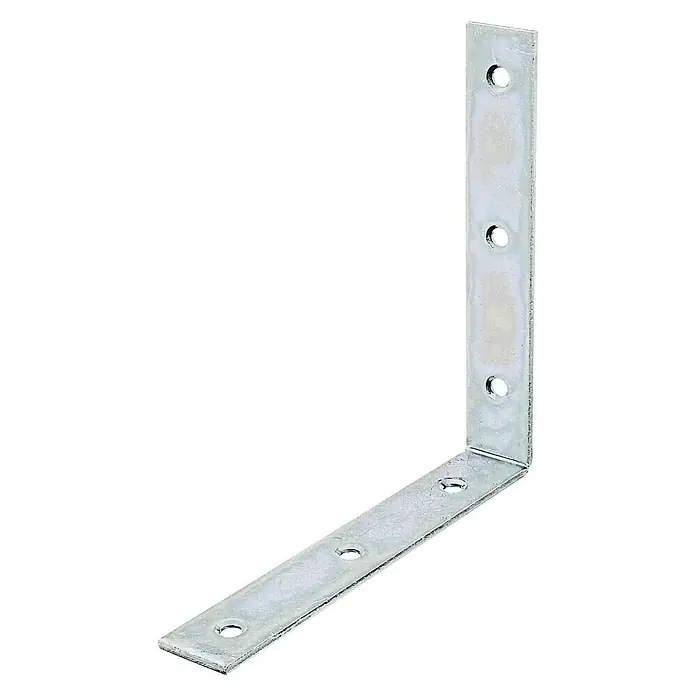 Stabilit Escuadra de silla - 150 x 150 x 25 mm, 1 ud., Acero, Zincado - Vista angular