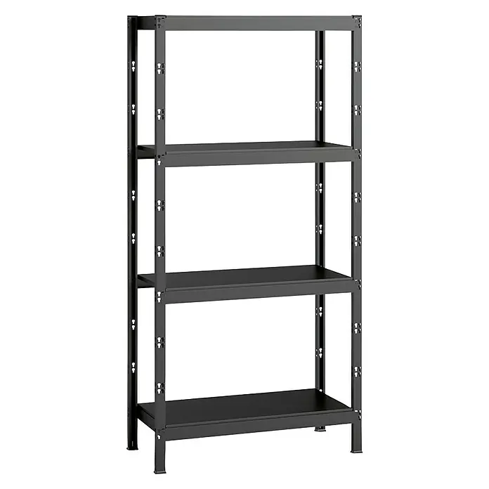 Steckregal Vario Profi - L x B x H: 100 x 50 x 195 cm, Belastbarkeit: 4 x 150 kg, Stecken