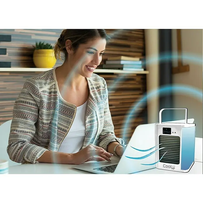 Luftkühler Cool HP - Weiß, 20 cm, 10 W, Tragegriff - Anwendungsbeispiel