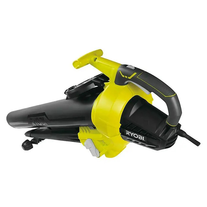 Ryobi Elektrische Bladblazer en zuiger RBV3000CESV - 3.000 W, Blaassnelheid: 375 km/u, 14 m³/min - Diagonaal zicht
