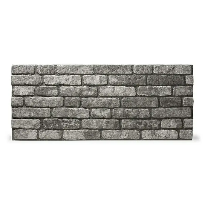 Revestimiento de pared Loft - 120 x 50 cm, Antracita - Vista frontal