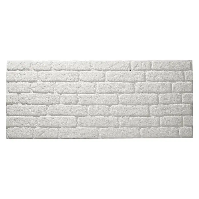 Revestimiento de pared Loft - 120 x 50 cm, Blanco - Vista frontal