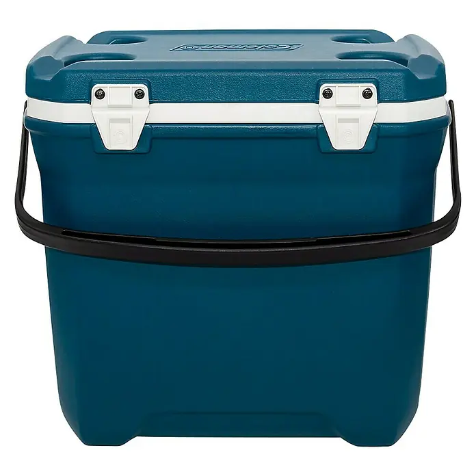 Coleman Nevera de camping 28QT Xtreme™ - L x An x Al: 31 x 43 x 47 cm, Volumen: 26 l, Azul - Vista trasera