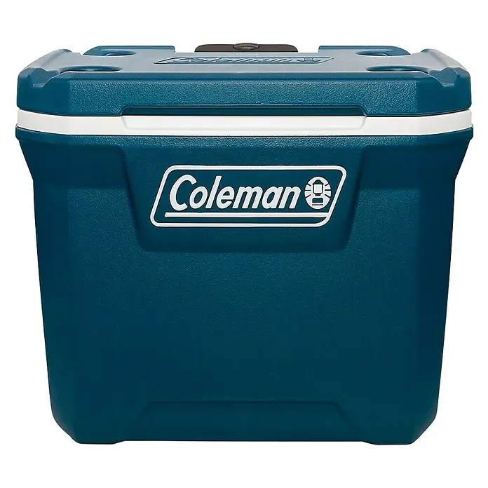 Coleman Nevera de camping 50QT Xtreme™ - L x An x Al: 43 x 49 x 65 cm, Volumen: 47 l, Azul - Vista frontal