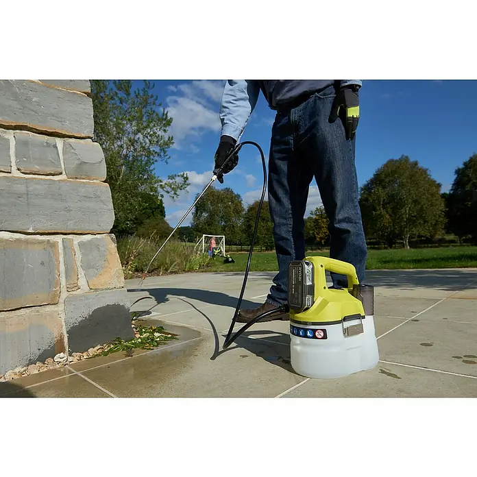 Ryobi ONE+ Accuspuit OWS1880 - 18 V, Aantal accu's: Excl. accu - Toepassingsvoorbeeld