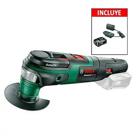 Bosch 18 V Power for All Multiherramienta de batería Advanced Multi 18
