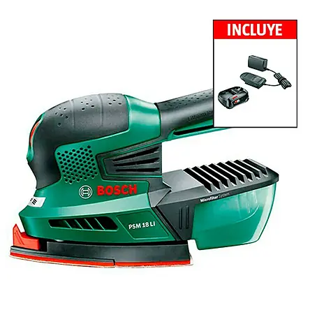 Bosch 18 V Power for All Multilijadora de batería PSM 18 Li