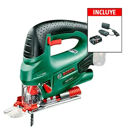 Bosch 18 V Power for All Sierra de calar de batería PST18Li 18V-Li