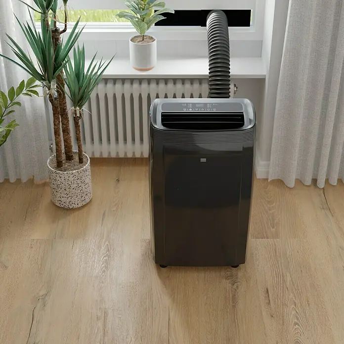 TCL Mobiles Klimagerät - Schwarz, Max. Kühlleistung je Gerät in BTU/h: 9.000 BTU/h, Raumgröße: 26 m² - Stimmungsaufnahme