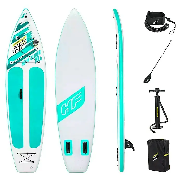 Hydro-Force SUP-daska Aqua Glider - D x Š x V: 320 x 79 x 12 cm, Nosiva sila: 110 kg, Napuhljivo - Pogled sprijeda