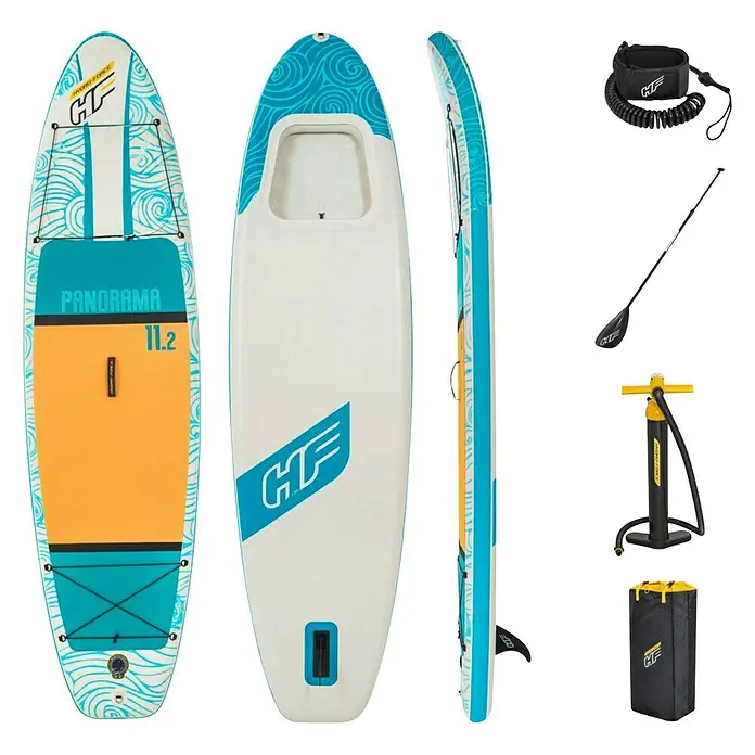 Hydro-Force SUP-daska Panorama - D x Š x V: 340 x 89 x 15 cm, Nosiva sila: 150 kg, Napuhljivo - Pogled sprijeda