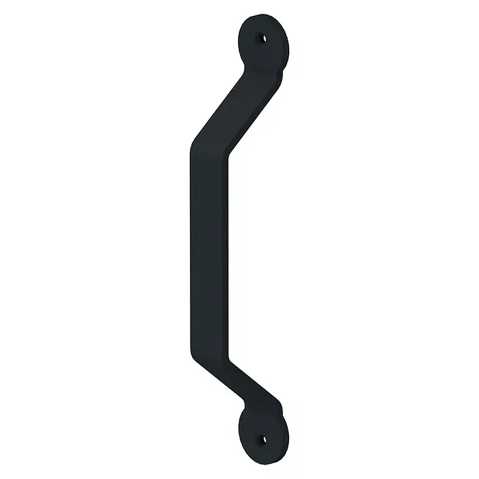 Eurolam Kvaka - Crne boje, D x Š x V: 47 x 35 x 255 mm - Dijagonalni pogled