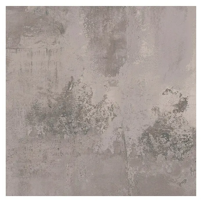 Feinsteinzeugfliese Ferro Black Metallic - L x B: 60 x 60 cm, Beton-Graphit-Look, Matt - Vorderansicht