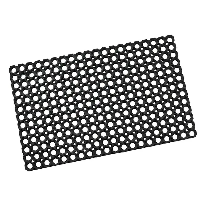 Ringmatte - Domino, 50 x 80 cm, 80 % Naturkautschuk, 20 % Synthetischer Kautschuk - Ansicht von oben