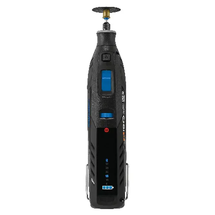 Dremel Multiherramienta de batería 8260 - 12 V, 3 Ah, Número de revoluciones de marcha en vacío: 5.000 r.p.m. - 30.000 r.p.m. - Vista frontal