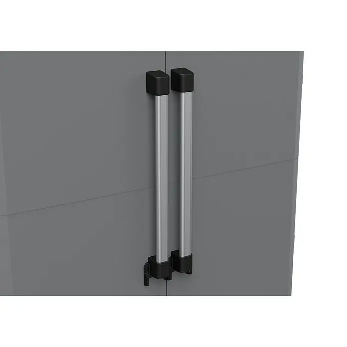 Terry Transforming Armario de PVC PRO Modular - L x An x Al: 43,6 x 78 x 184,4 cm, Capacidad de carga: 50 kg/balda - Primer plano