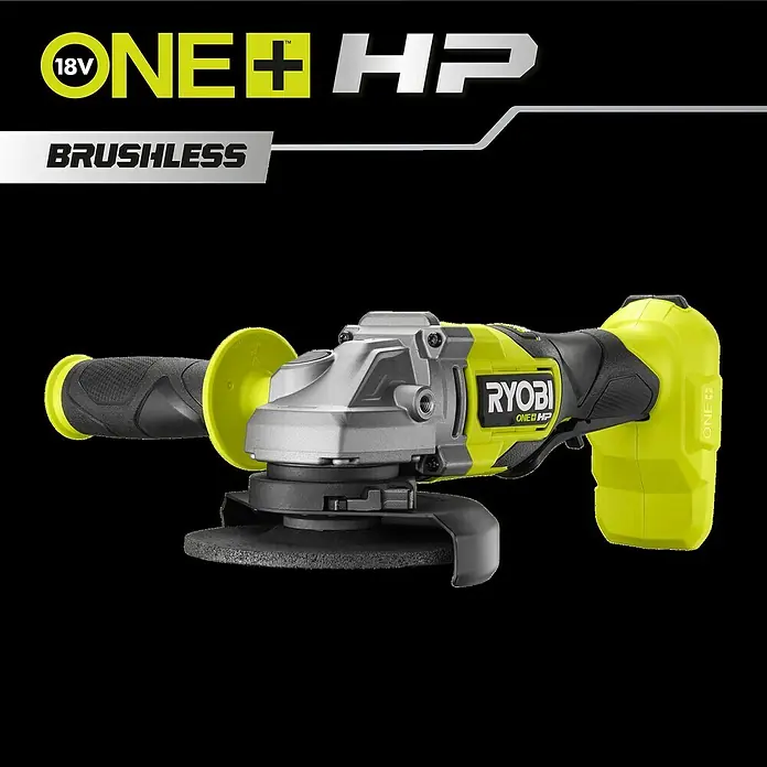 Ryobi ONE+HP Akku-Winkelschleifer RAG18X-0 Performance - 18 V, Ohne Akku, Durchmesser Scheibe: 125 mm - Stimmungsaufnahme