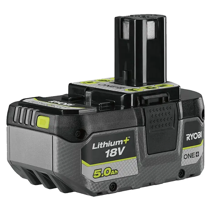 Ryobi ONE+HP Akku RB1850X - 18 V, 5 Ah - Diagonale Ansicht