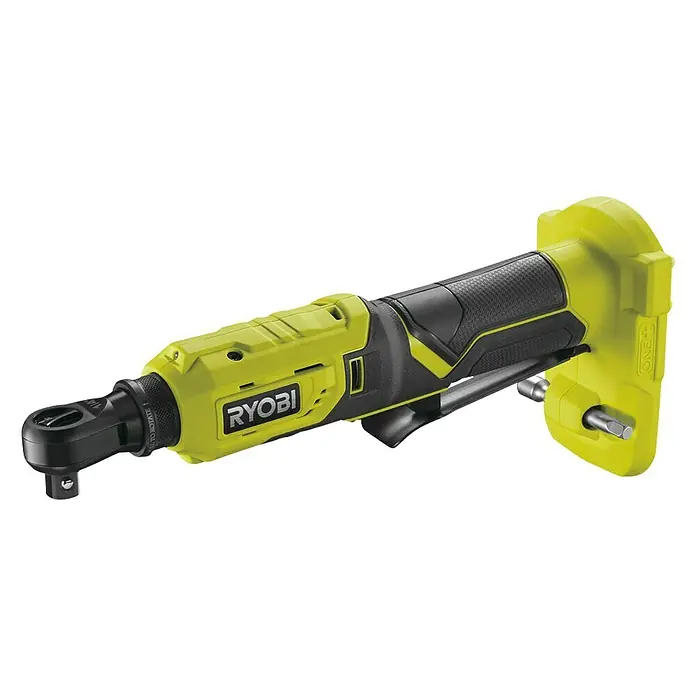 Ryobi ONE+ Akku-Ratschenschrauber R18RW2-0 - 18 V, Ohne Akku, ¼″, 60 Nm - Diagonale Ansicht