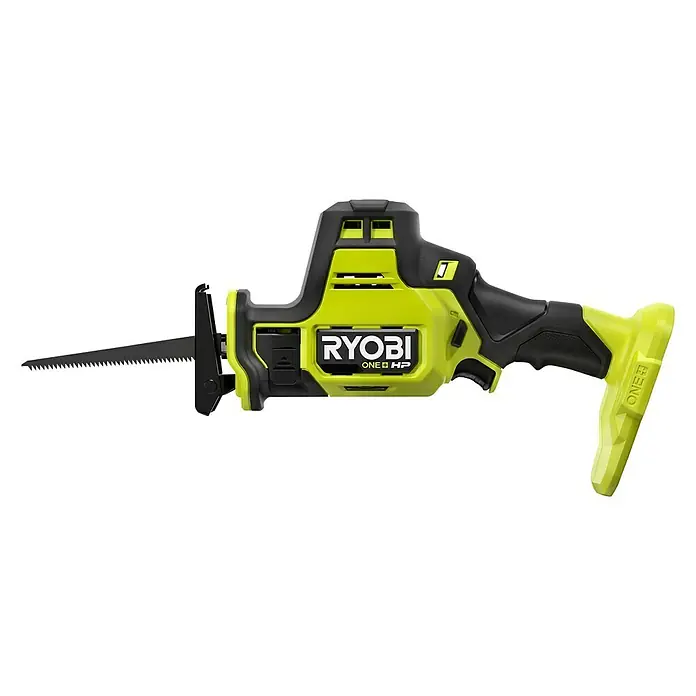 Ryobi ONE+HP Akku-Säbelsäge RRS18C-0 - 18 V, Li-Ionen, Ohne Akku, 3.300 U/min - Linke Seitenansicht
