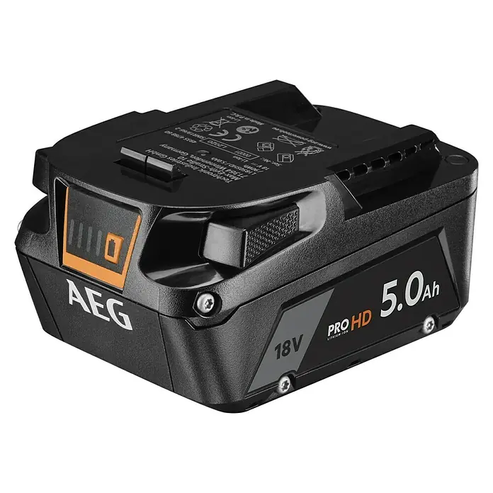 AEG Akku L1850SHD - 18 V, 5 Ah - Diagonale Ansicht