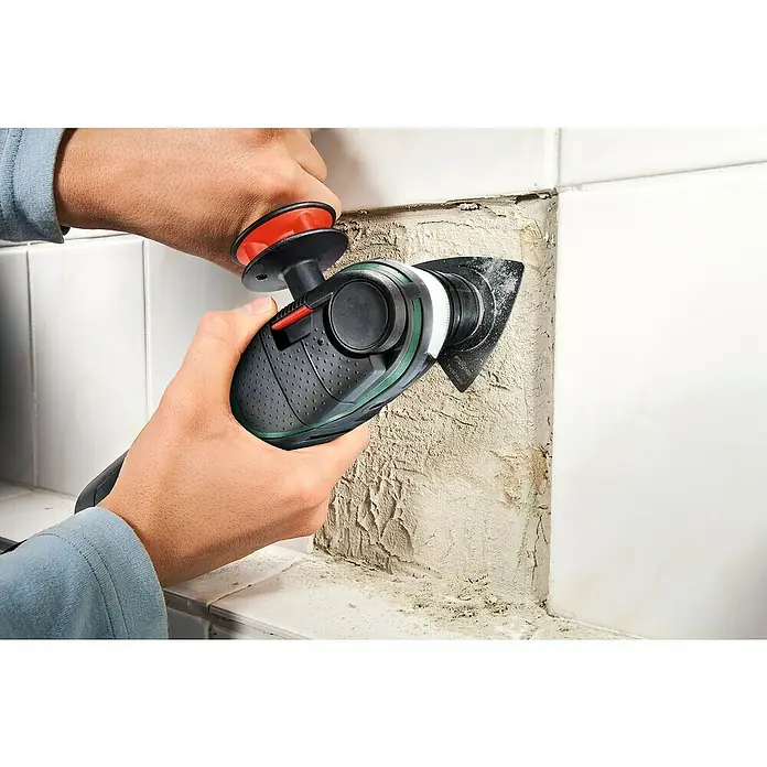 Bosch Multifunktionswerkzeug PMF 350 CES - 350 W, Oszillationswinkel: 2,8°, Werkzeugaufnahme: STARLOCK-Plus-System - Anwendungsbeispiel