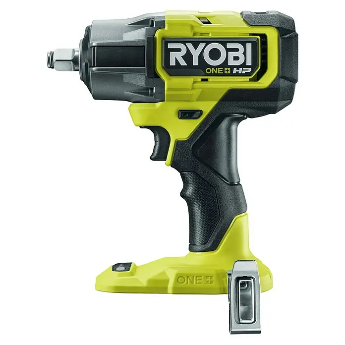 Ryobi ONE+HP Akku-Schlagschrauber RIW18X-0 Performance - 18 V, Ohne Akku, Leerlaufdrehzahl: 0 U/min - 2.800 U/min - Linke Seitenansicht