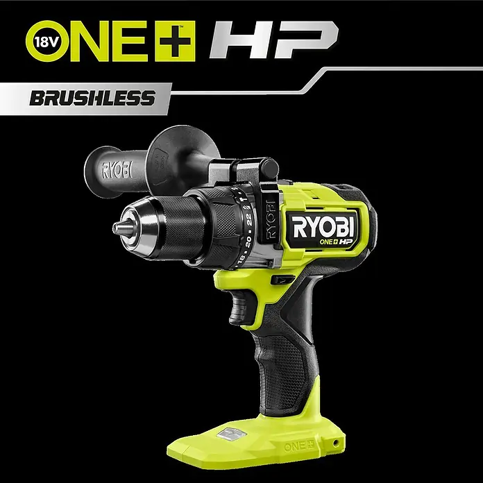 Ryobi ONE+HP Akku-Schlagbohrschrauber RPD18X-0 - 18 V, Ohne Akku, Leerlaufdrehzahl: 0 U/min - 2.100 U/min - Stimmungsaufnahme