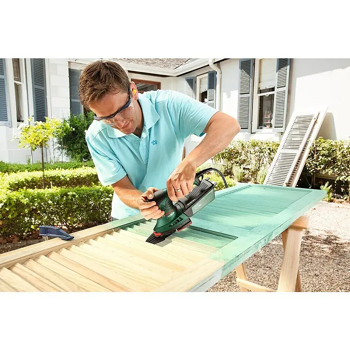 Bosch Multischleifer PSM 200 AES - 200 W, Schwingzahl bei Nennlast: 6.000 U/min - 26.000 U/min - Anwendungsbeispiel