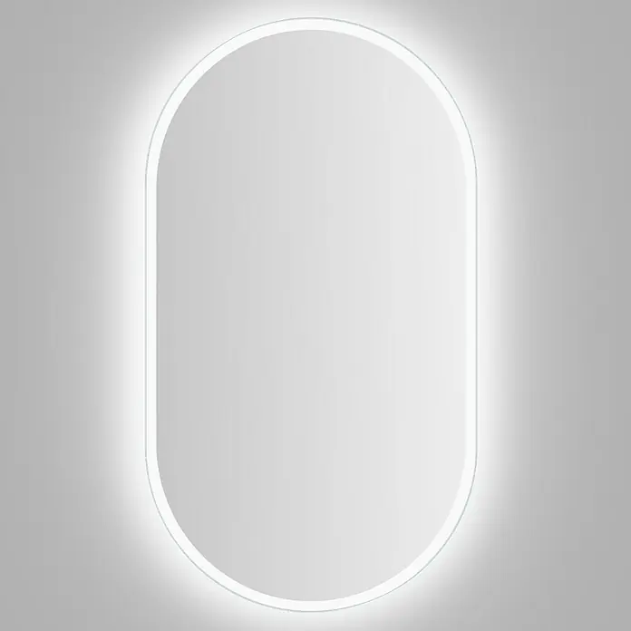 Camargue LED-Lichtspiegel Silver Supreme - 50 x 90 cm, Silber - Stimmungsaufnahme