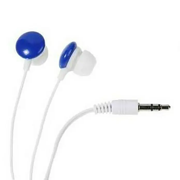 Vivanco Auriculares In Ear - Azul, Longitud del cable: 1,2 m - Primer plano
