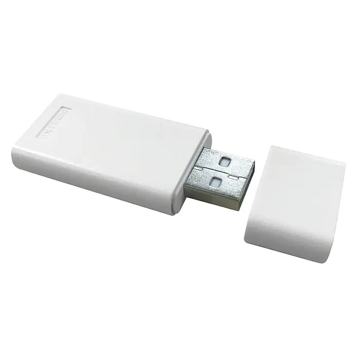 HTW Módulo USB WiFi Pure Light - Controlado por aplicación, Blanco - Vista angular