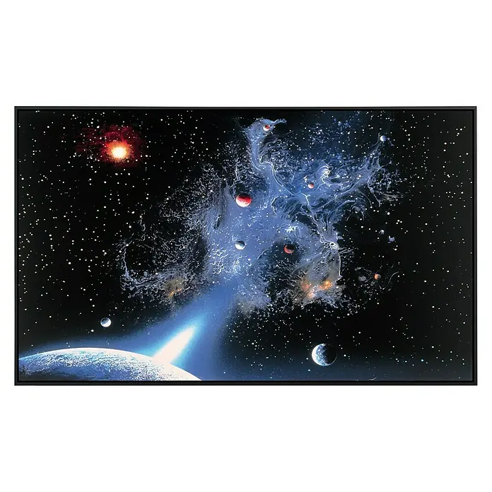 Papermoon Infrarot-Bildheizkörper Universum - 120 x 60 cm, 900 W - Draufsicht