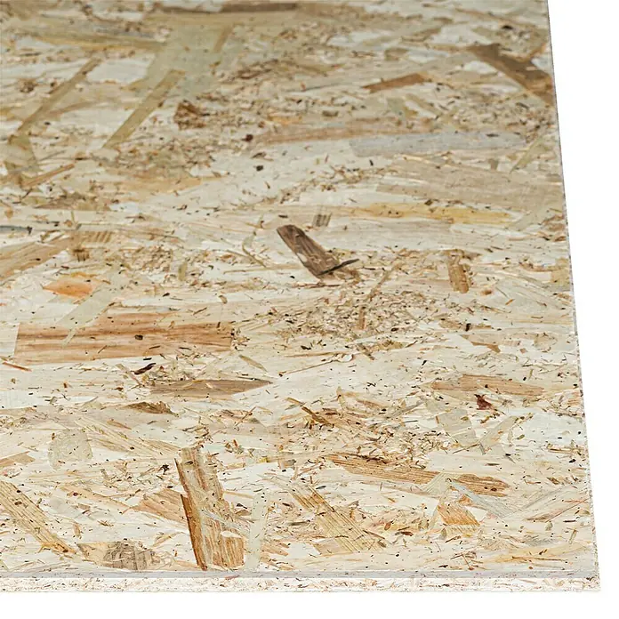 Tablero de OSB 3 - 2,5 m x 1,25 m x 12 mm - Primer plano
