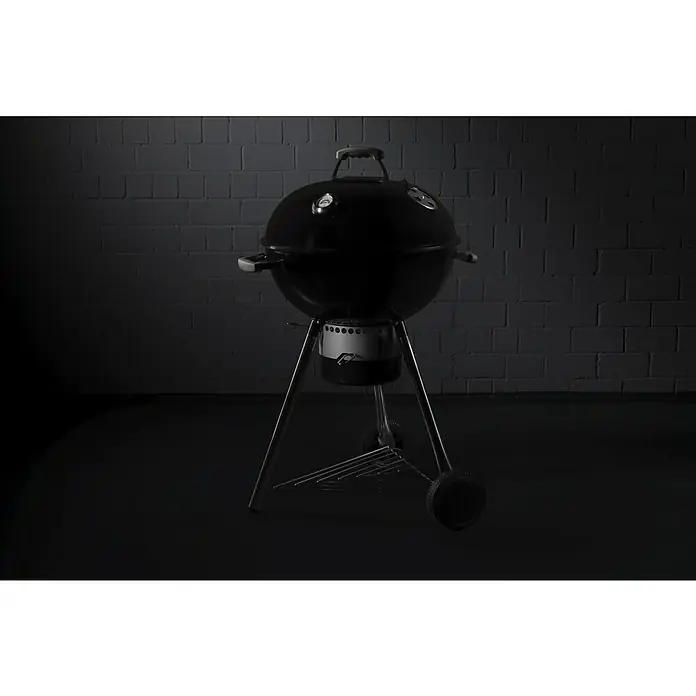 Kingstone Kugelgrill Bullet 57 - Schwarz, Hauptgrillfläche: Ø 57 cm - Stimmungsaufnahme