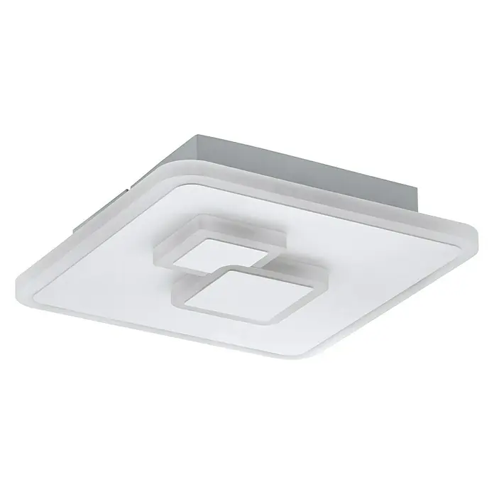Eglo LED-Deckenleuchte CADEGAL - 7,8 W, L x B x H: 20 x 20 x 5 cm, Weiß - Detailaufnahme