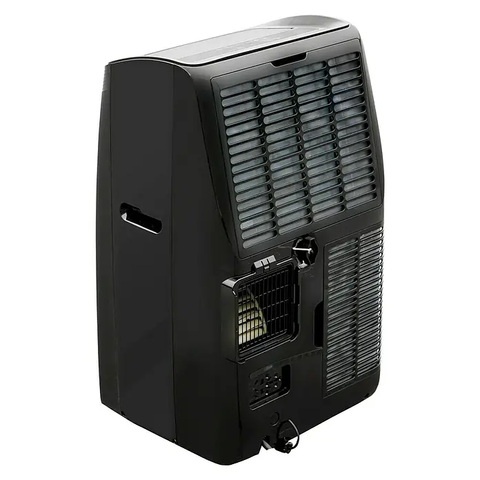 TCL Mobiles Klimagerät - Schwarz, Max. Kühlleistung je Gerät in BTU/h: 9.000 BTU/h, Raumgröße: 26 m² - Diagonale Ansicht