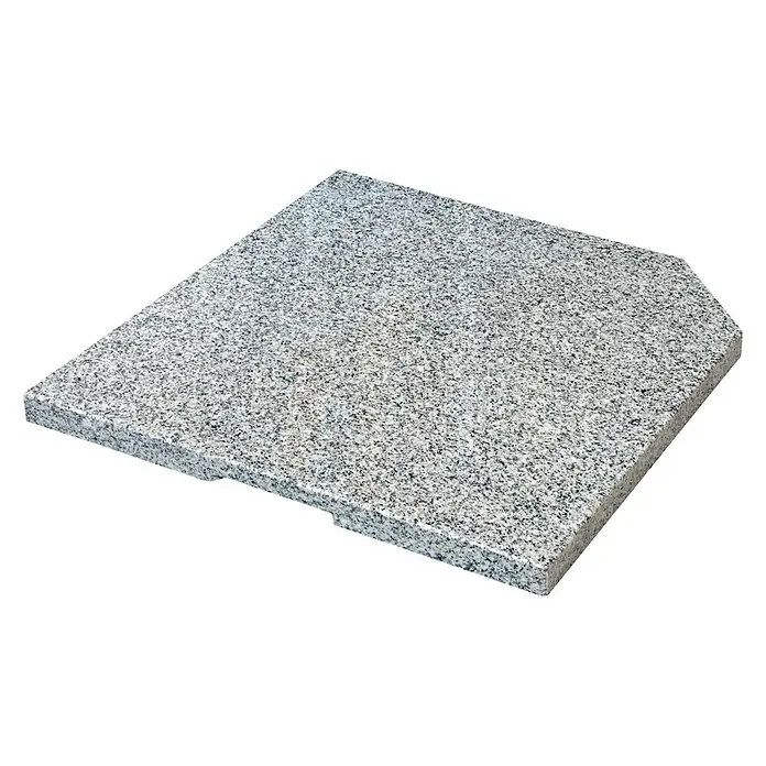 Doppler Granitplatte Eco 25kg - Geeignet für: Schirmständer, 50 x 50 cm - Ansicht von oben