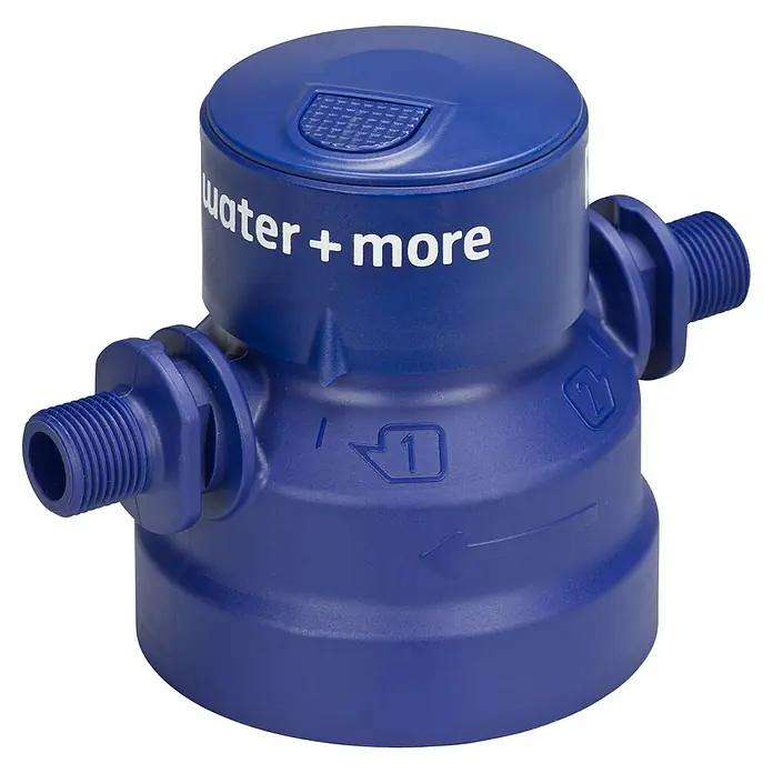 BWT Filterkop - Passend bij: BWT Bestprotect Filter , Blauw - Diagonaal zicht