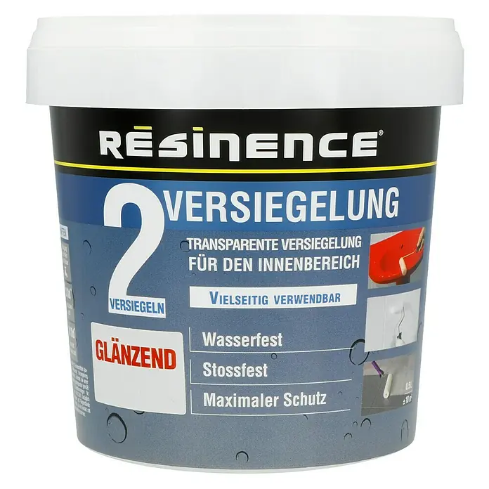 Résinence Déco Versiegelung - Glanz-Effekt, 500 ml - Vorderansicht